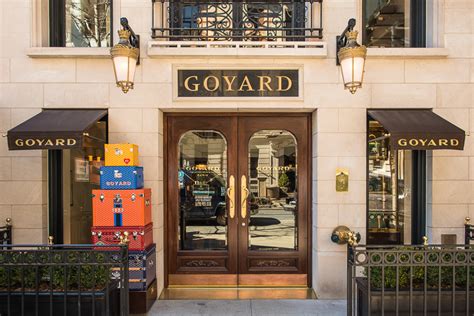 goyard prezzi milano|goyard shops in france.